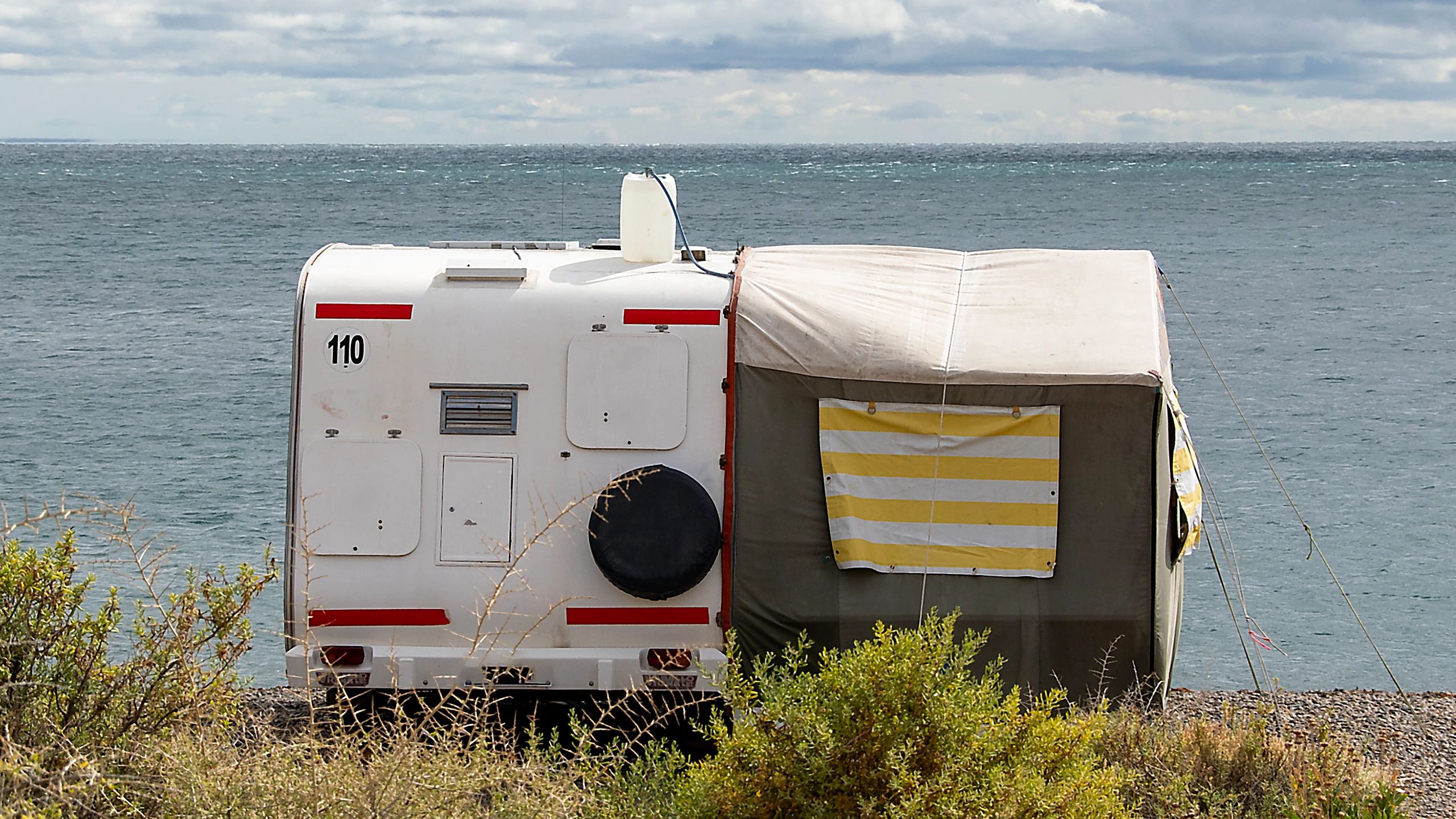 Truck camper setup suited for comfort and power planning