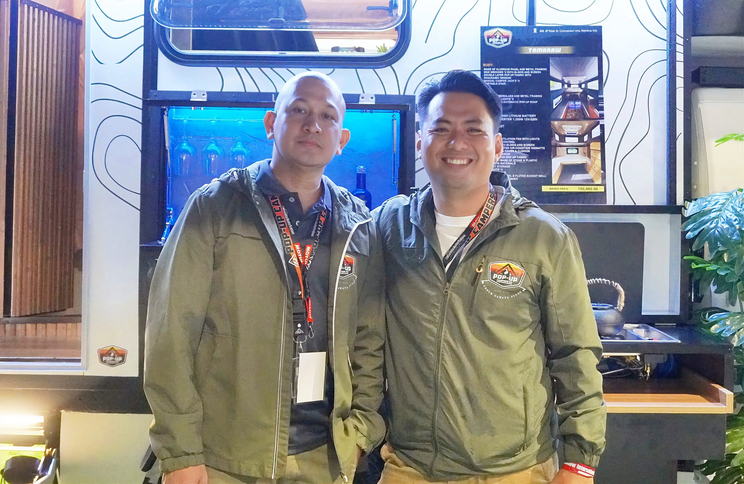 Genius Gen Belanio on the left and Nino Frederick Nio Racho on the right